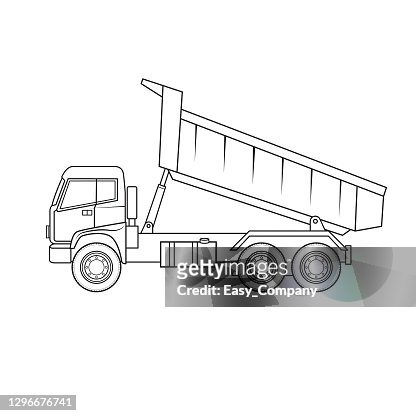 71 Dump Truck Cartoon Photos and Premium High Res Pictures - Getty Images