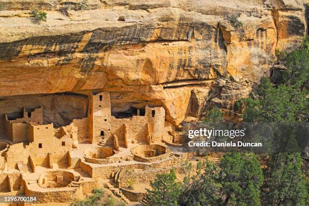 cliff dwellings - mesa verde stock pictures, royalty-free photos & images
