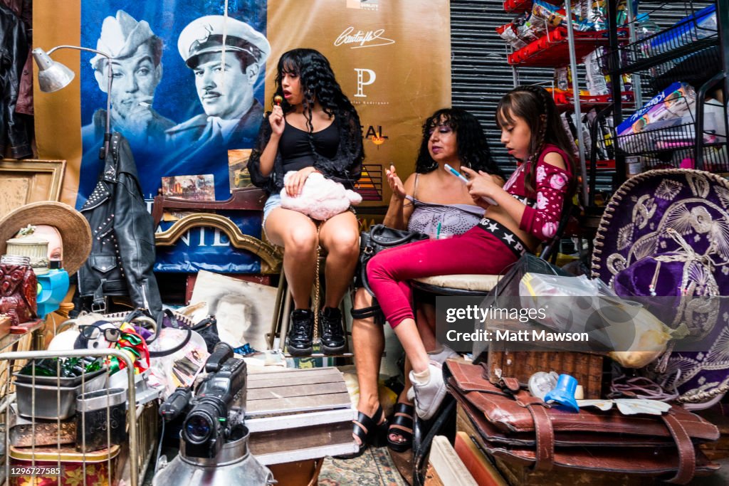 Antiques Market - Tianguis "La Lagunilla" - Mexico City Mexico
