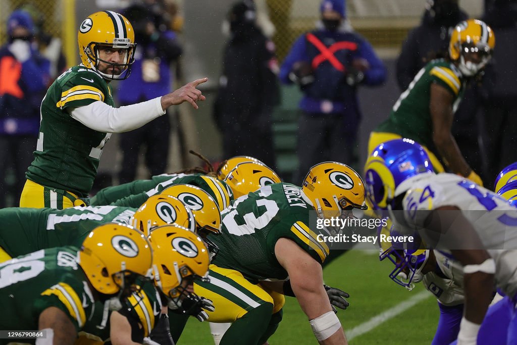Divisional Round - Los Angeles Rams v Green Bay Packers