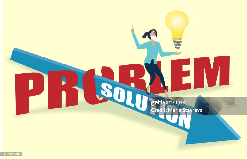 Problem And Solution Clipart