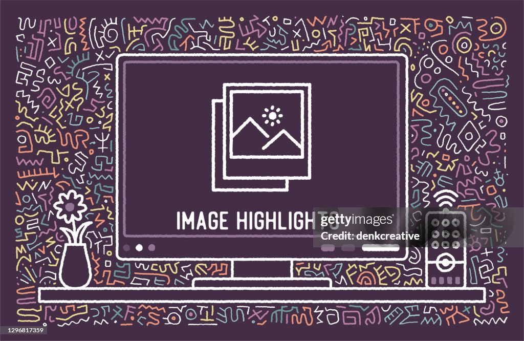 Image Highlights Vector Doodle Design High-Res Vector Graphic - Getty ...