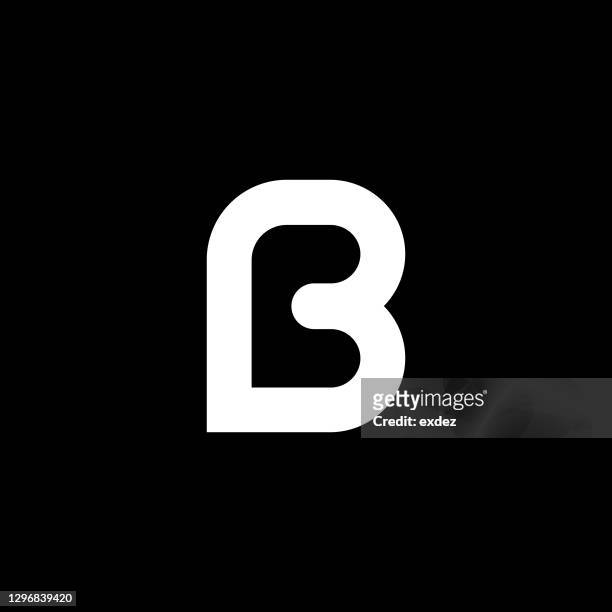 b 字母�徽標 - 字母b 幅插畫檔、美工圖案、卡通及圖標