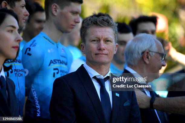 Alexandr Vinokurov of Kazakhstan General Manager during the Team Astana - Premier Tech 2021, Training Camp / @AstanaPremTech / on January 17, 2021 in...