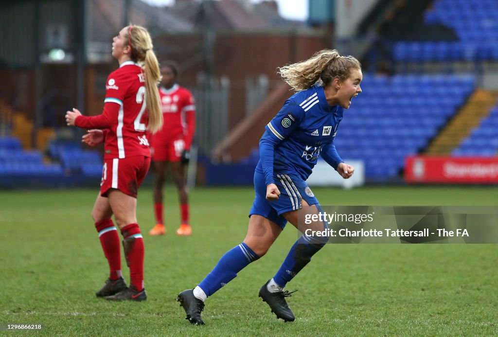 Liverpool v Leicester City - Barclays FA Women's Championship