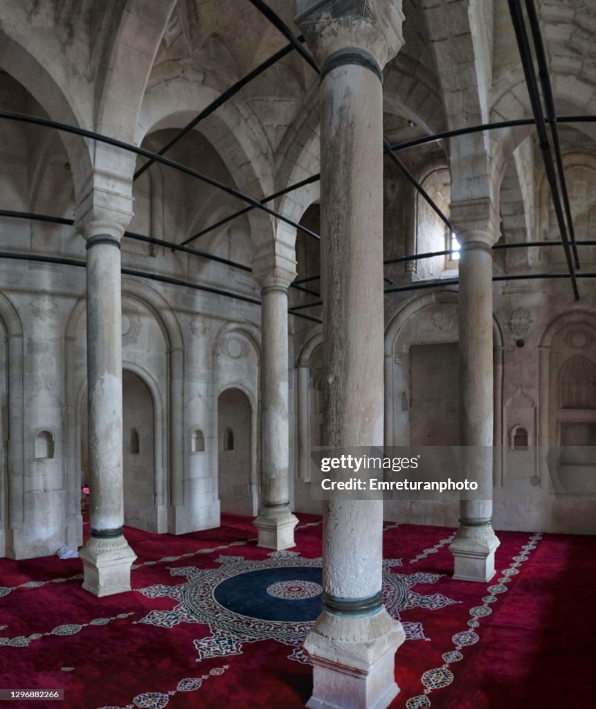 Mosque interior of Ishak Pasa Palace,Doğubeyazıt.