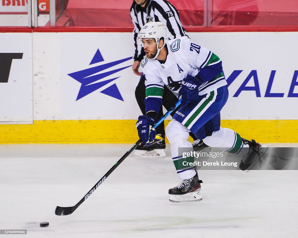 Vancouver Canucks v Calgary Flames