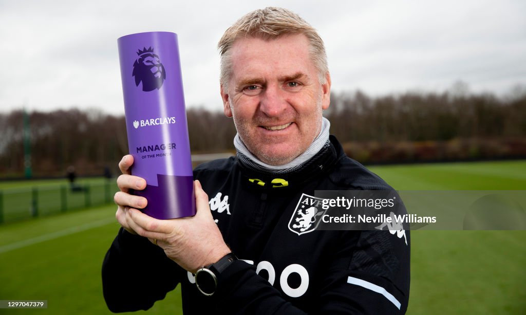 Dean Smith of Aston Villa is Announced as Premier League Manager of the Month for December 2020