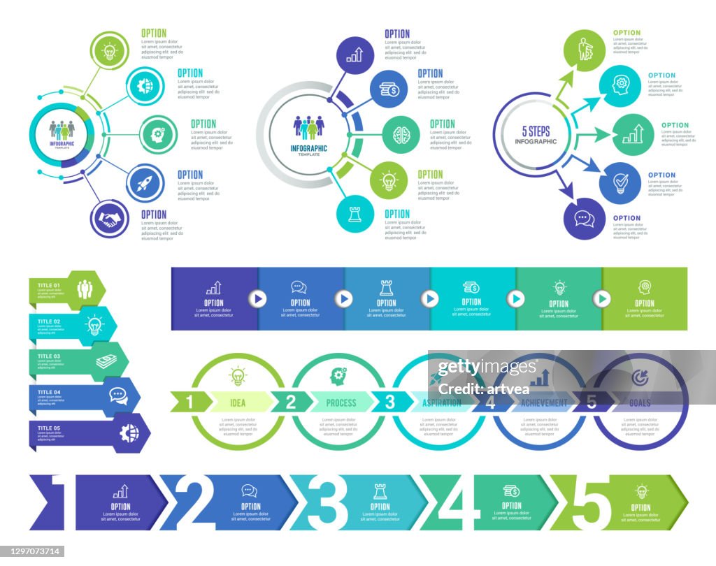 Infographic-elementen