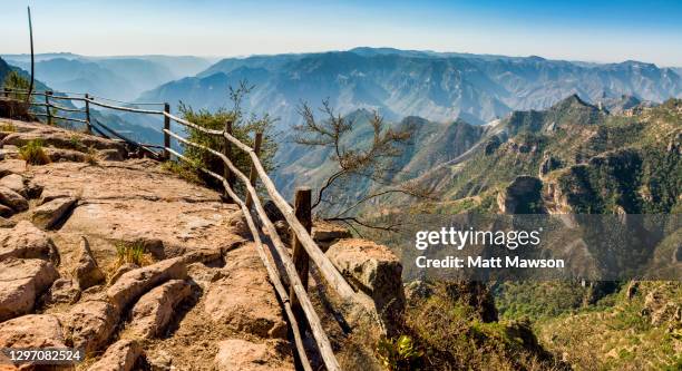 copper canyon chihuahua state mexico - mountain range stock pictures, royalty-free photos & images