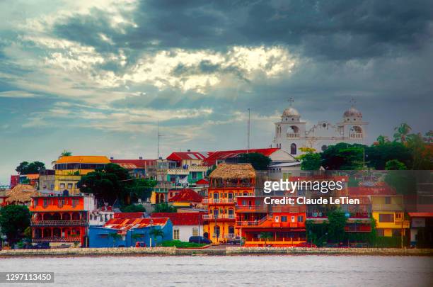 flores - guatemala stock pictures, royalty-free photos & images