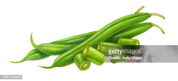 青豆 - green bean 幅插畫檔、美工圖案、卡通及圖標