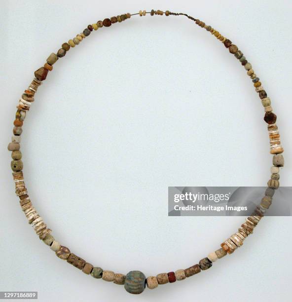 Beaded Necklace, Frankish, 500-600. Artist Unknown.