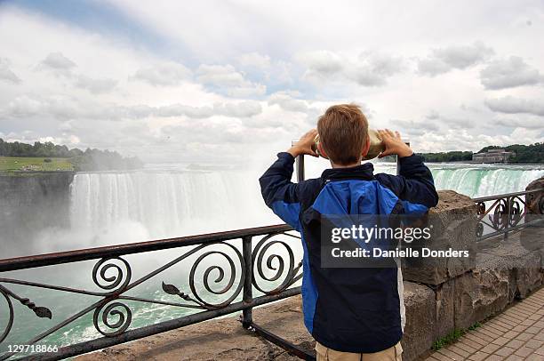 niagara falls - horseshoe falls niagara falls fotografías e imágenes de stock