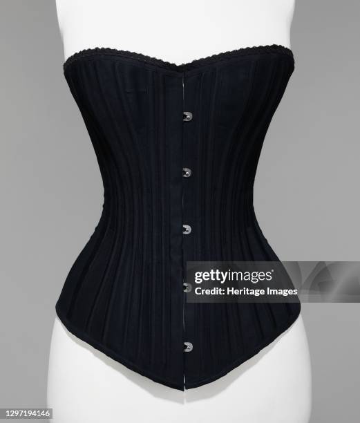 Corset, American, circa 1880. Artist Langdon, Batcheller & Company.