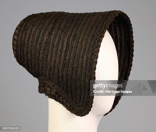 Mourning Poke Bonnet Mourning Poke Bonnet