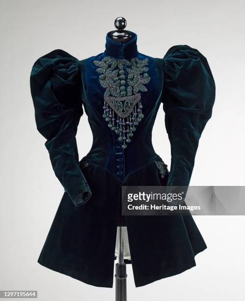 Afternoon jacket, French, 1895. Artist Augustine Martin & Company, Augustine Martin.