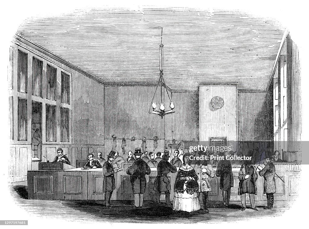 Interior Of Rogers Bank,