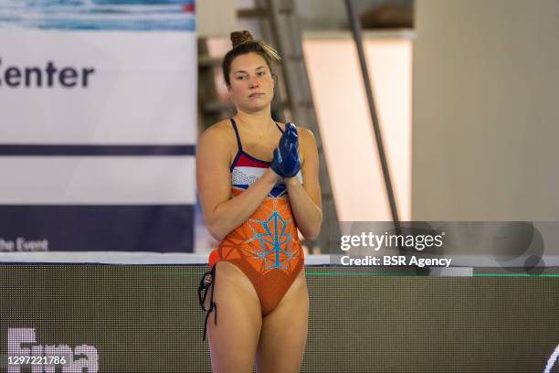 Ilse Koolhaas of Netherlands during the training of the Netherlands at Bruno Bianchi Aquatic Center on January 19, 2021 in Trieste, Italy