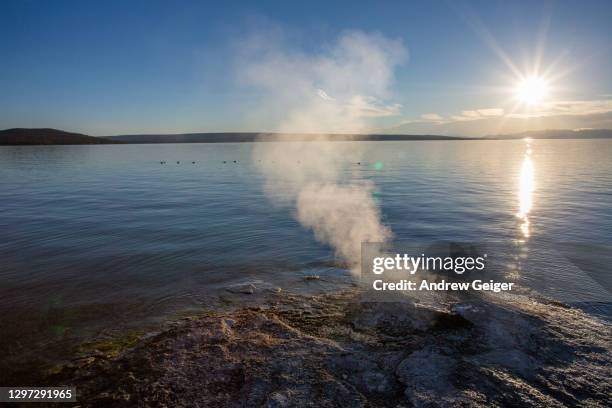 Yellowstone Rising Sun 54 Big Skies Of Yellowstone Montana And Wyoming Stock Photos, High-Res ...