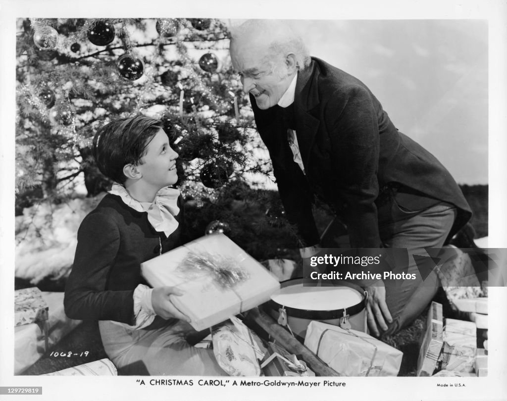 Reginald Owen In 'A Christmas Carol'