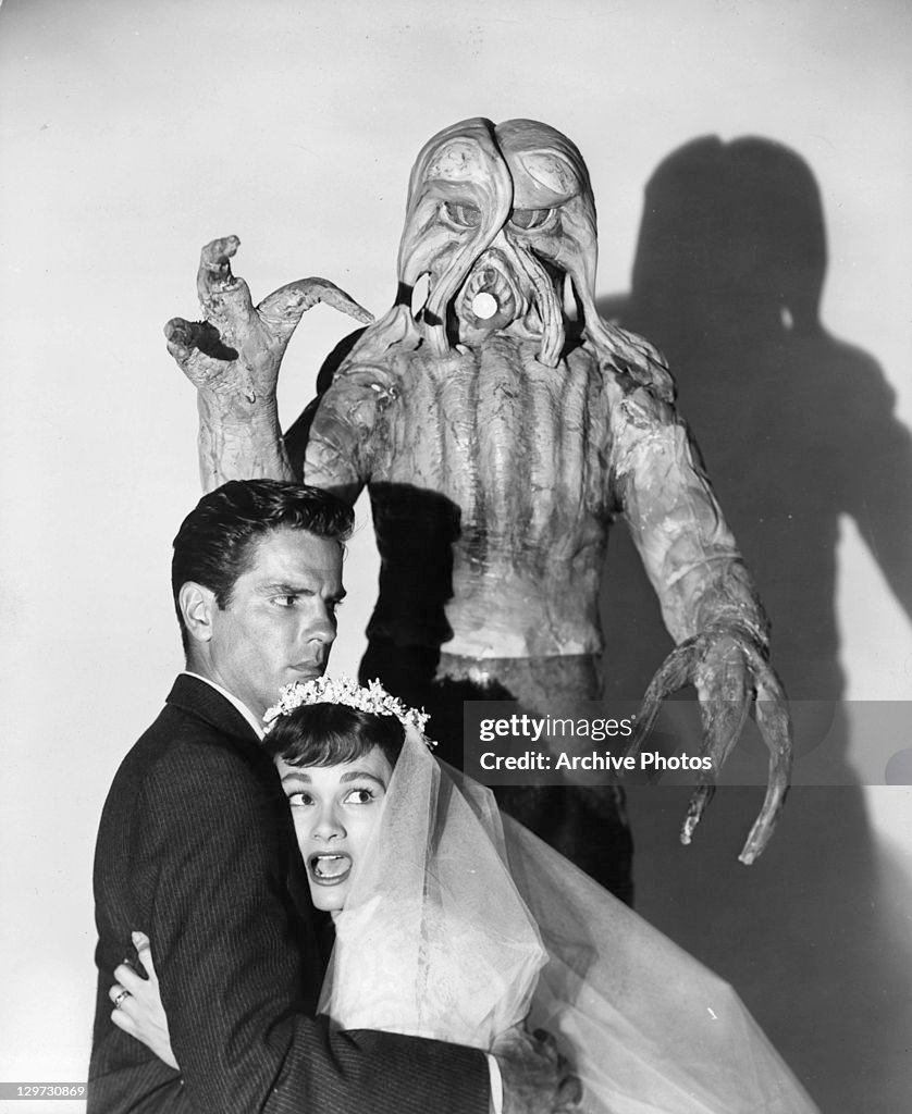 Tom Tryon And Gloria Talbott In "I Married A Monster From Outer Space"