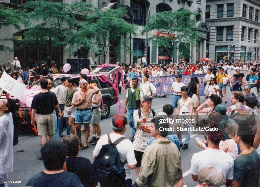 Minority Pride Marchers