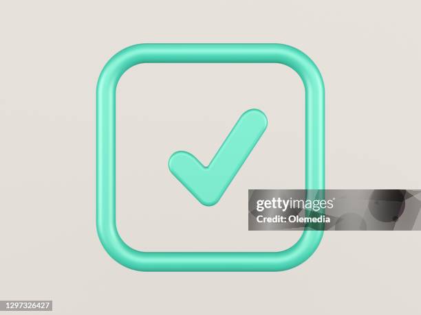 check box icon digital concept - check mark stock pictures, royalty-free photos & images