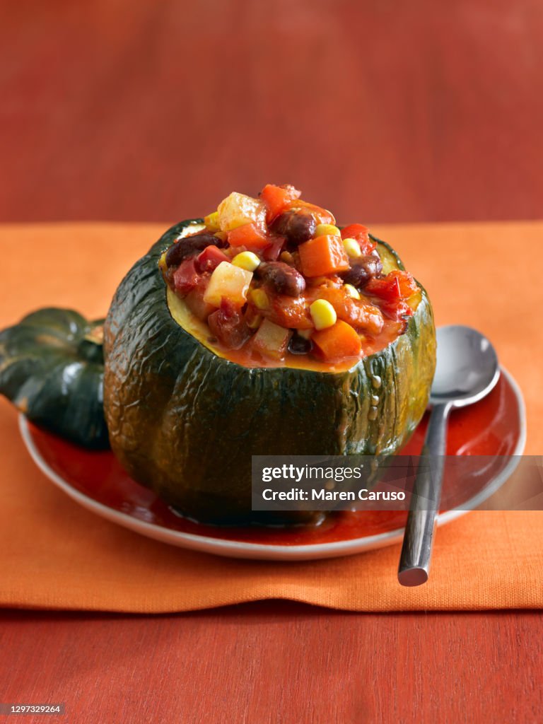 Stew in squash