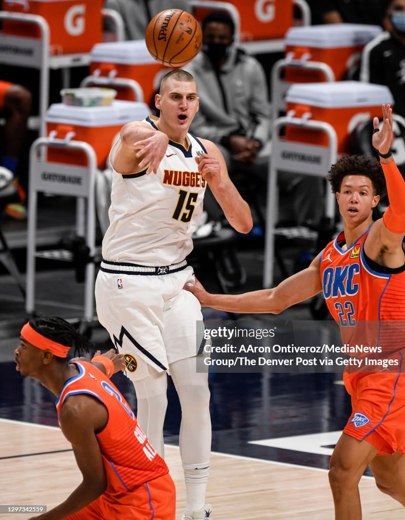 DENVER NUGGETS VS OKLAHOMA CITY THUNDER, NBA