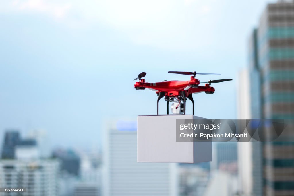 Innovation breakthrough Cargo drone In the air cargo industry