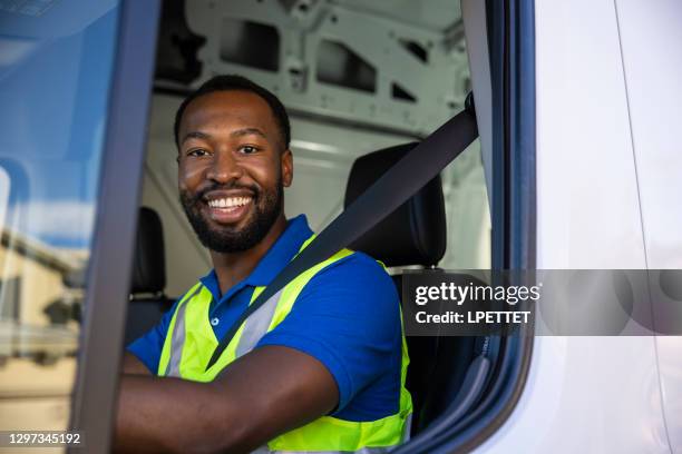 cargo van delivery - mini van driving stock pictures, royalty-free photos & images