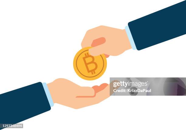 bitcoin - bitcoin stock-grafiken, -clipart, -cartoons und -symbole