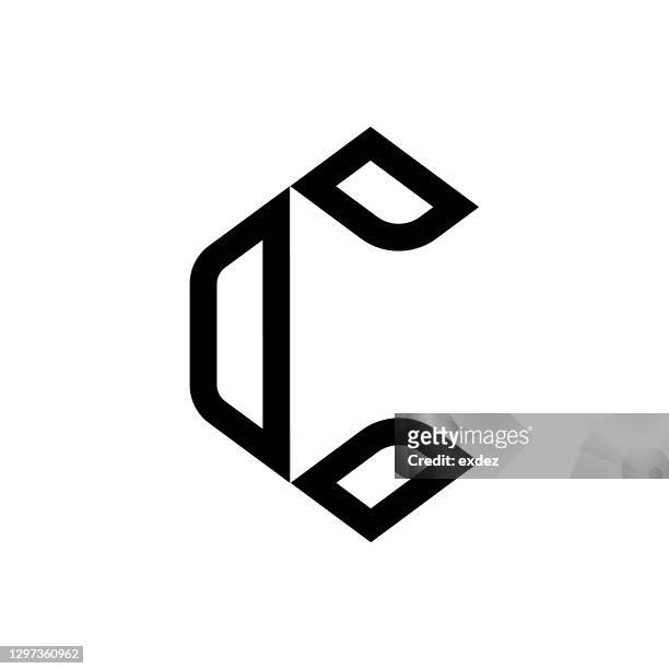 c logo-set - monogramm stock-grafiken, -clipart, -cartoons und -symbole