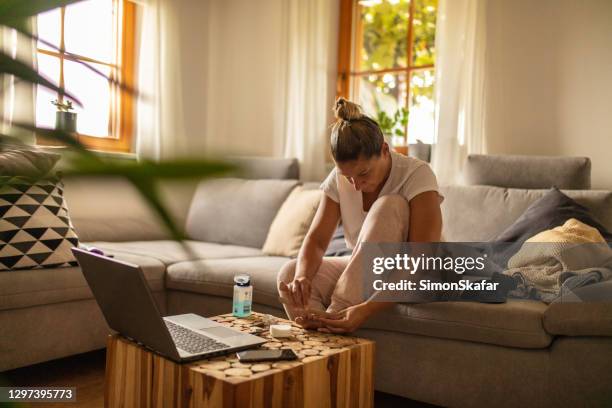 spa day at home during quarantine - foot spa stock pictures, royalty-free photos & images