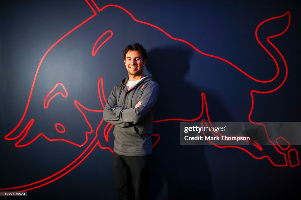 Sergio Perez Visits Red Bull Racing Factory