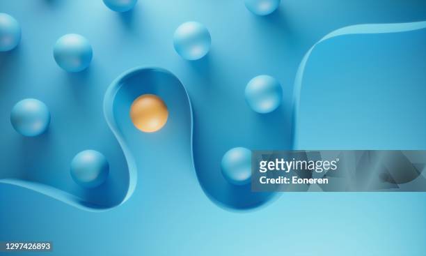 different sphere other side of border - standing out from the crowd stock pictures, royalty-free photos & images