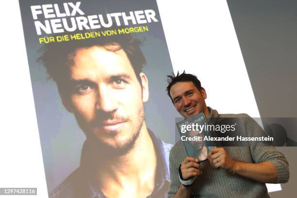 Felix Neureuther present his new Book "Für die Helden von morgen" on January 20, 2021 in Kitzbuehel, Austria.