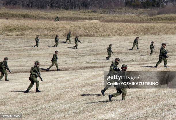 Airborne Ranger Jsdf 32 Jsdf Airborne Troops Stock Photos, High-Res Pictures, and Images ...