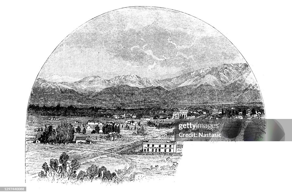 Pasadena in the San Gabriel Valley, on the Sierra Madre