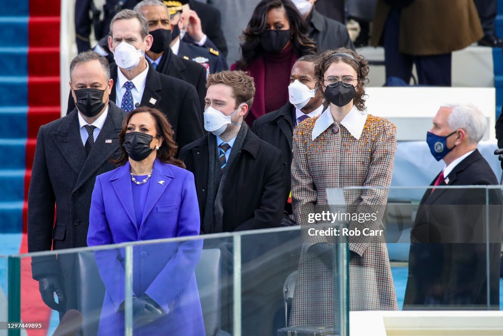 Joe Biden Sworn In As 46th President Of The United States At U.S. Capitol Inauguration Ceremony