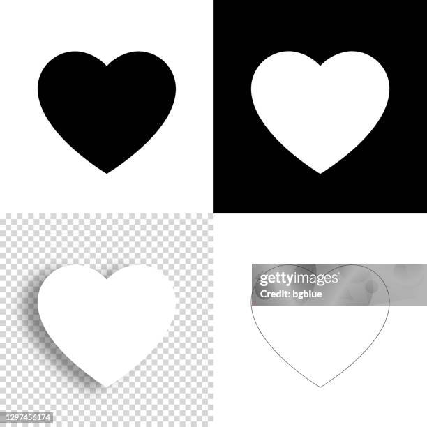 illustrazioni stock, clip art, cartoni animati e icone di tendenza di cuore. icona per il design. sfondi vuoti, bianchi e neri - icona linea - i love you