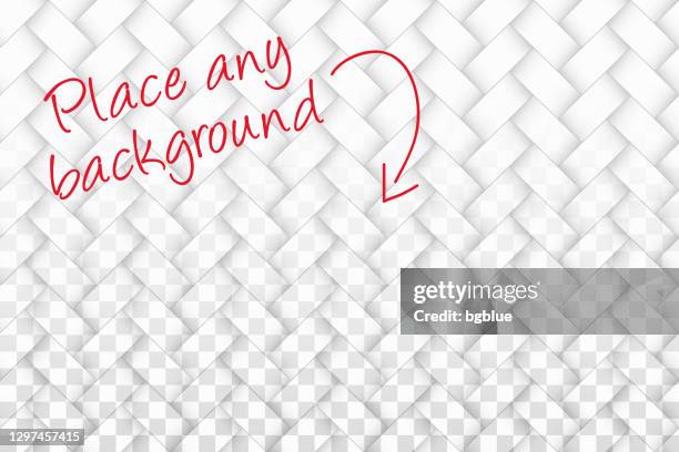 abstract blank background - transparent geometric texture - basket weave pattern stock illustrations