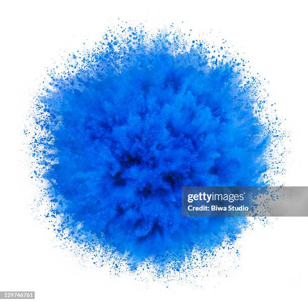 powder explosion - powder paint stock pictures, royalty-free photos & images