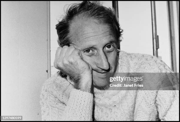 Portrait of American author and Whole Earth Catalog editor Stewart Brand, San Francisco, California, September 1975.