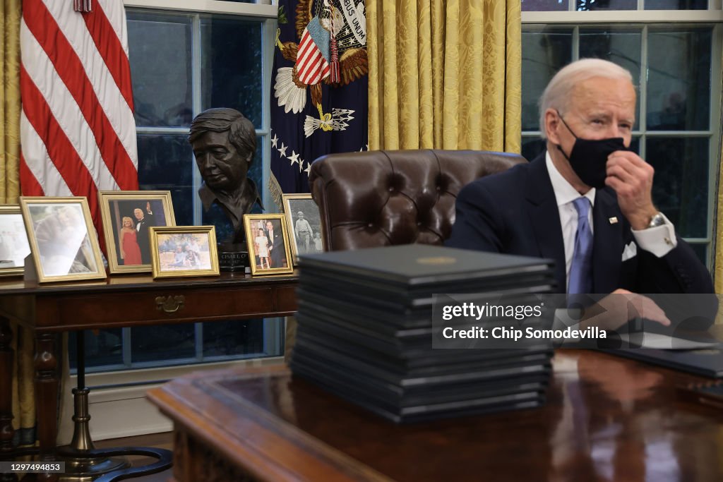 Joe Biden Marks His Inauguration With Full Day Of Events