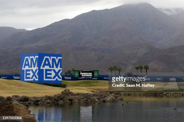 General view from the PGA West Pete Dye Stadium Course prior to The American Express on January 20, 2021 in La Quinta, California.