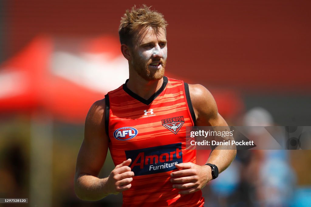 Essendon Bombers Media Opportunity & Training Session