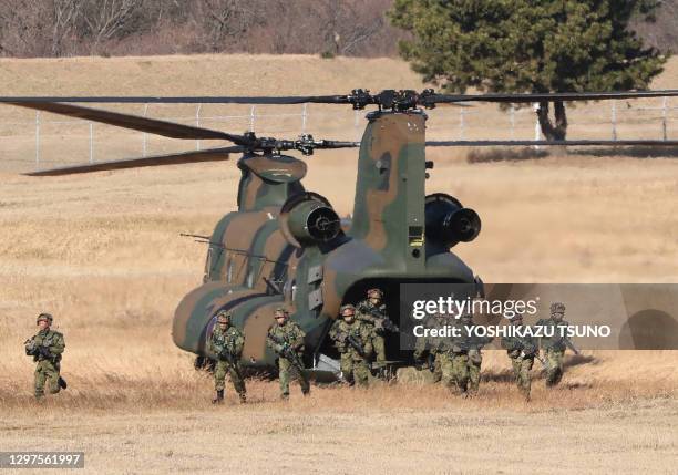 Airborne Ranger Jsdf 32 Jsdf Airborne Troops Stock Photos, High-Res Pictures, and Images ...