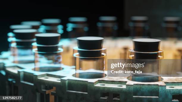 vaccine manufacturing - immunology technology stock pictures, royalty-free photos & images